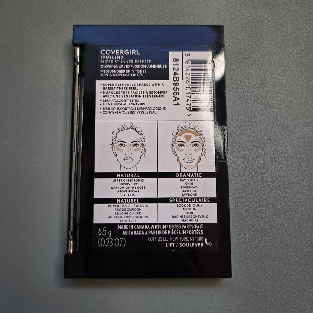 COVERGIRL TruBlend Super Stunner Highlighter Bronzer Palette